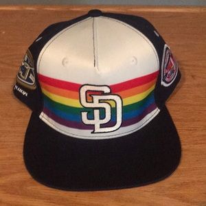 San Diego padres pride hat
